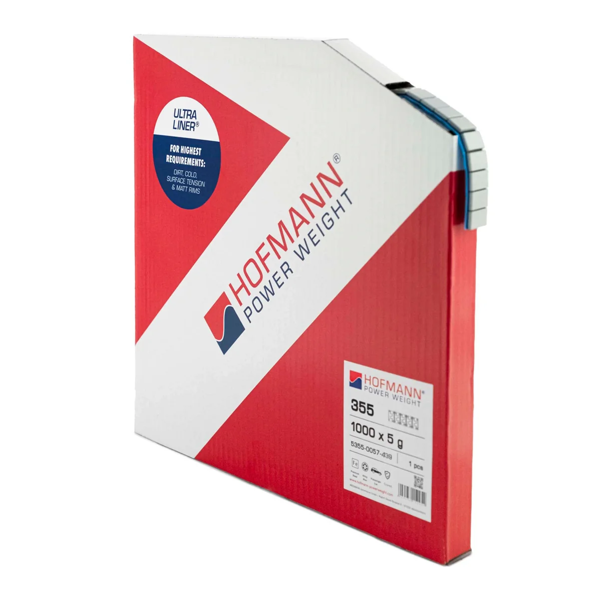 Wegmann Adhesive Wheelweight - kolut - tip 355 2.0, 5kg, srebrna, ULTRALINER Ljepljiva traka