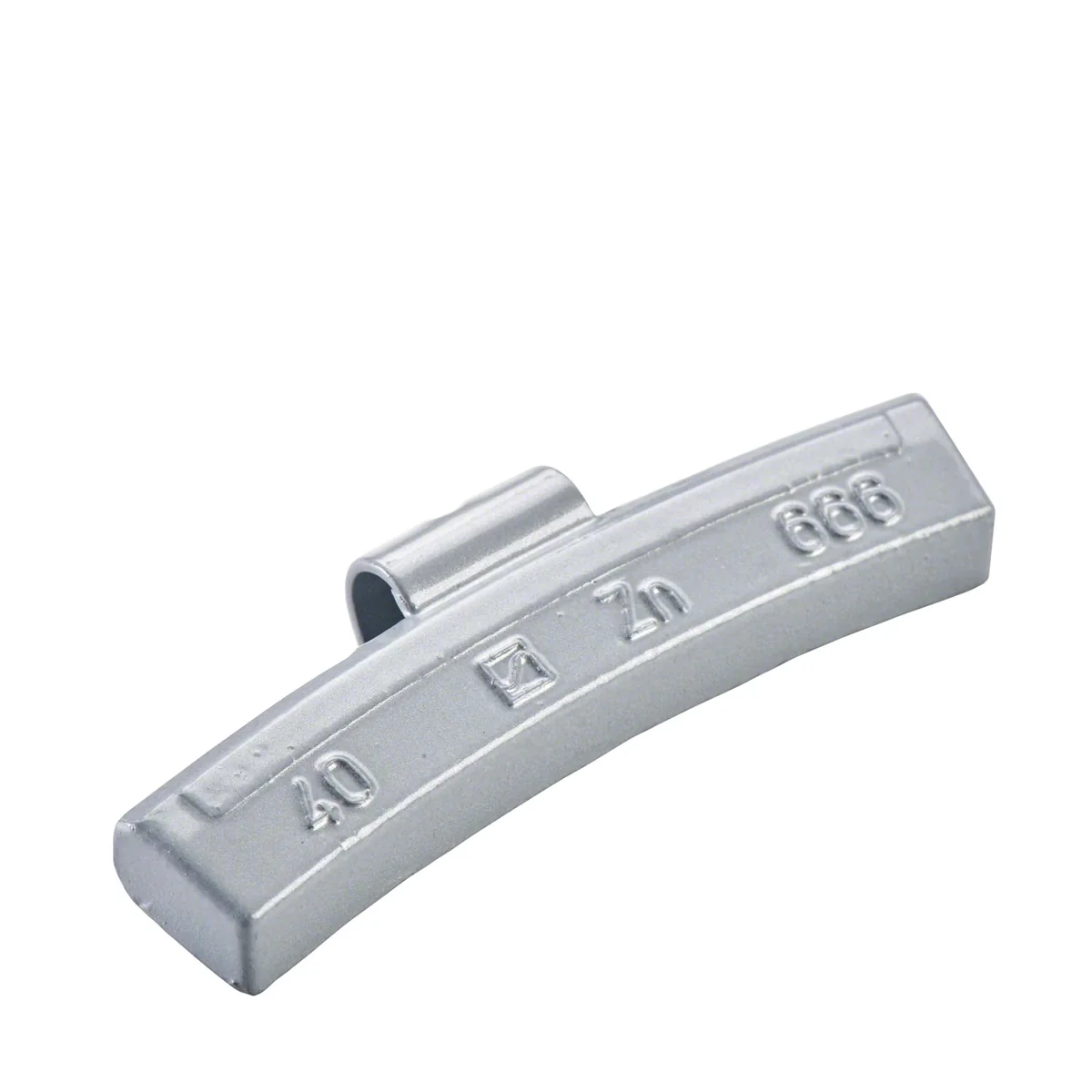Wegmann Kucani uteg - tip 666, 40 g, cink, srebrna