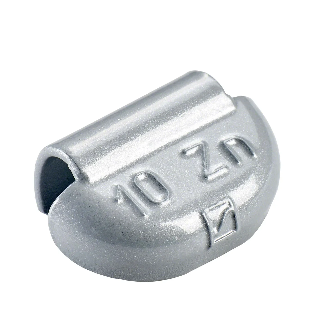 Wegmann Kucani uteg - tip 664, 10 g, cink, srebrna