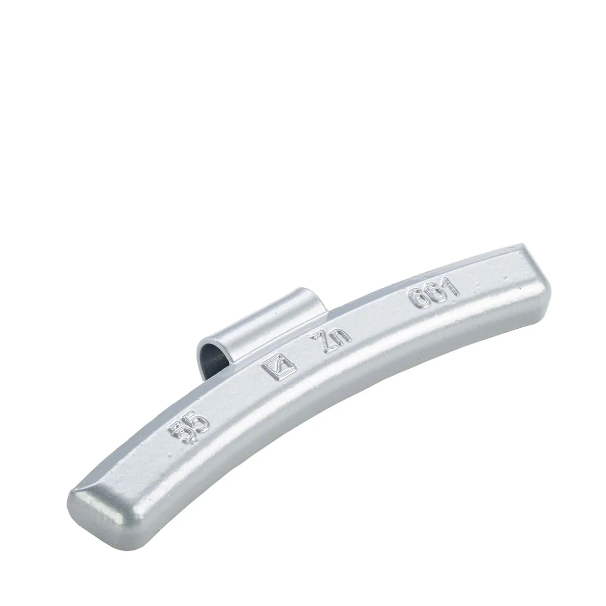 Wegmann Kucani uteg - tip 661, 55 g, cink, srebrna