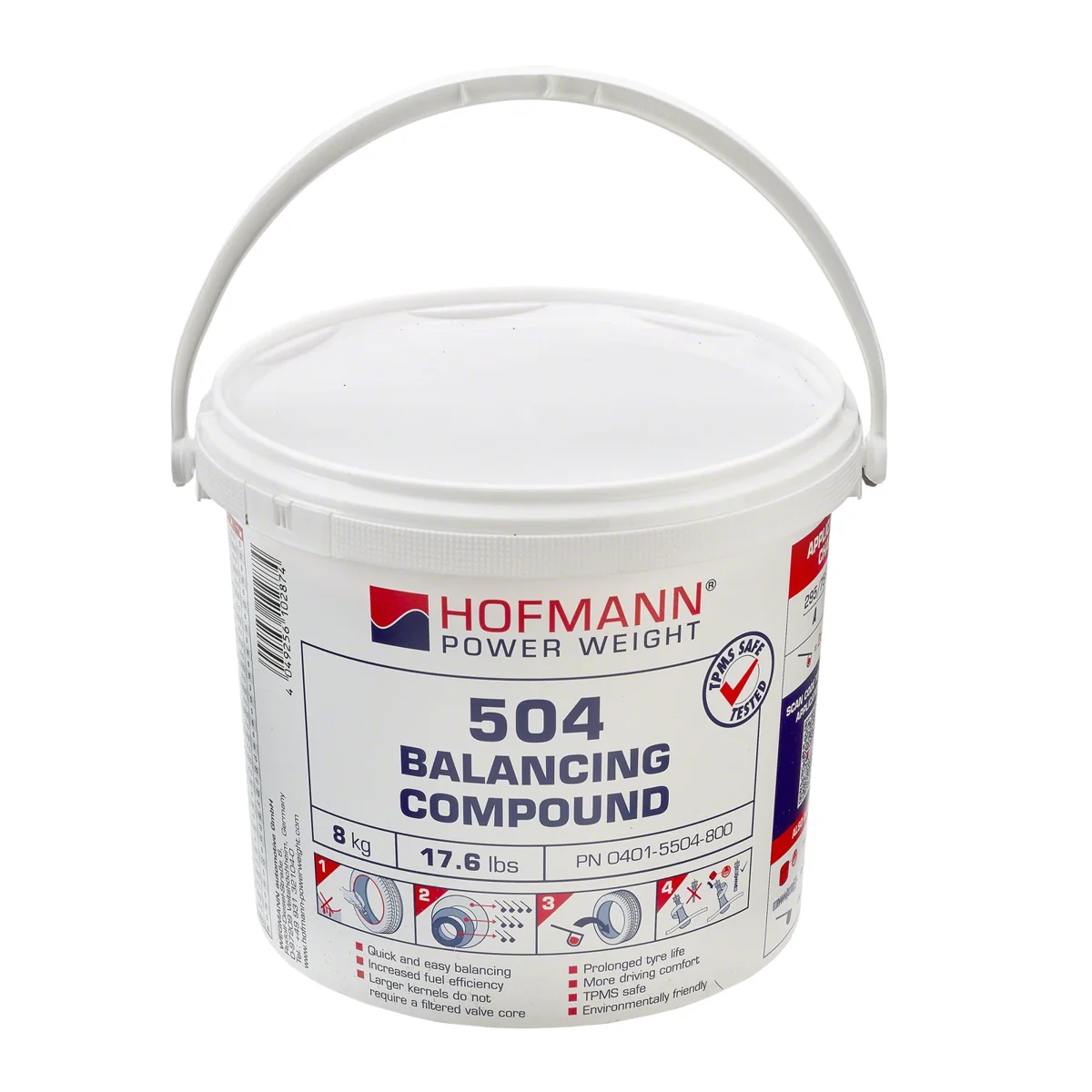 Wegmann Prašak za balansiranje  - tip 504, 8000 g