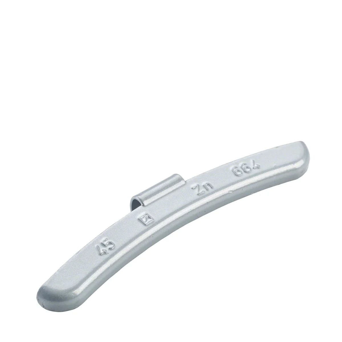 Wegmann Kucani uteg - tip 664, 45 g, cink, srebrna