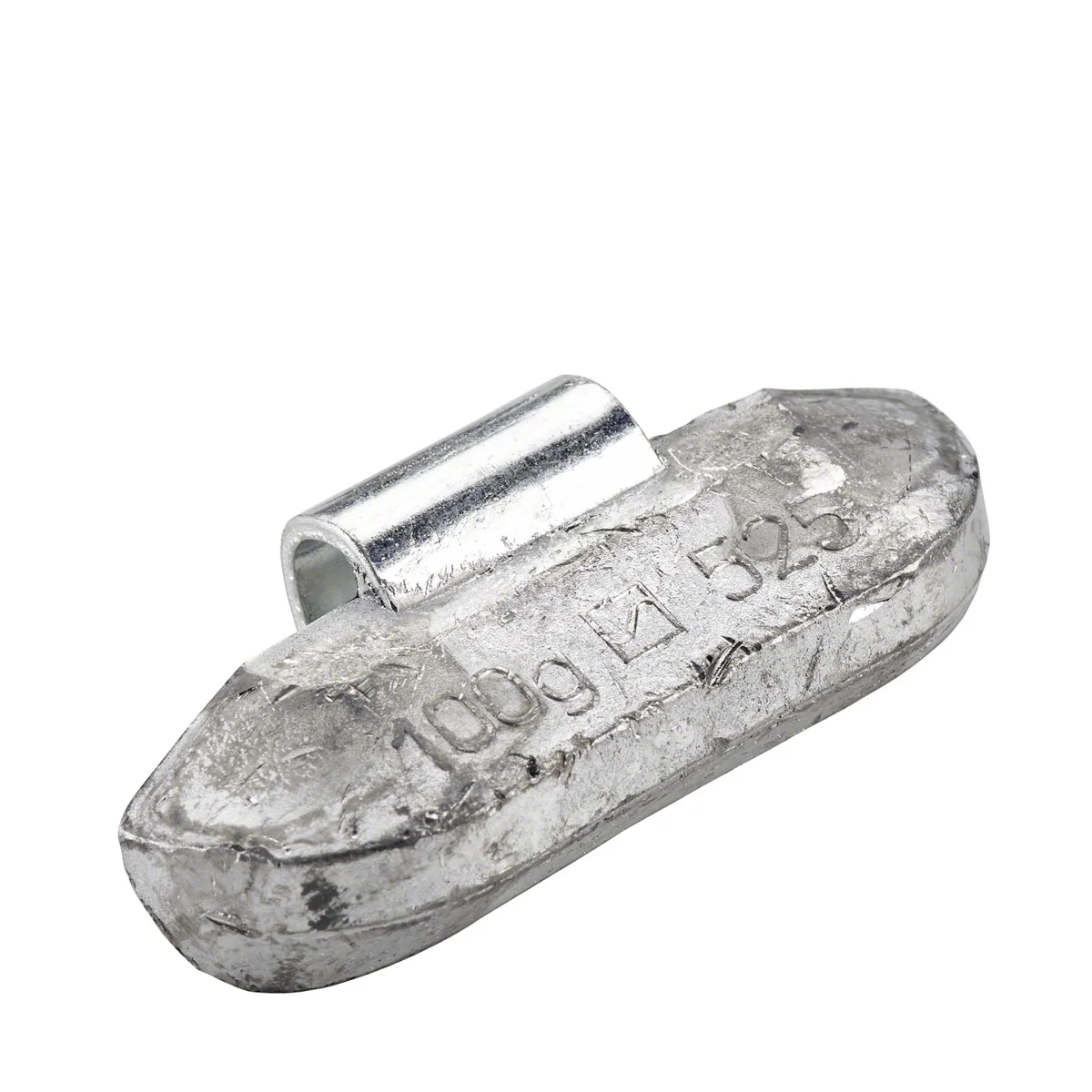 Wegmann Kucani uteg - tip 525, 100 g, olovo, siva