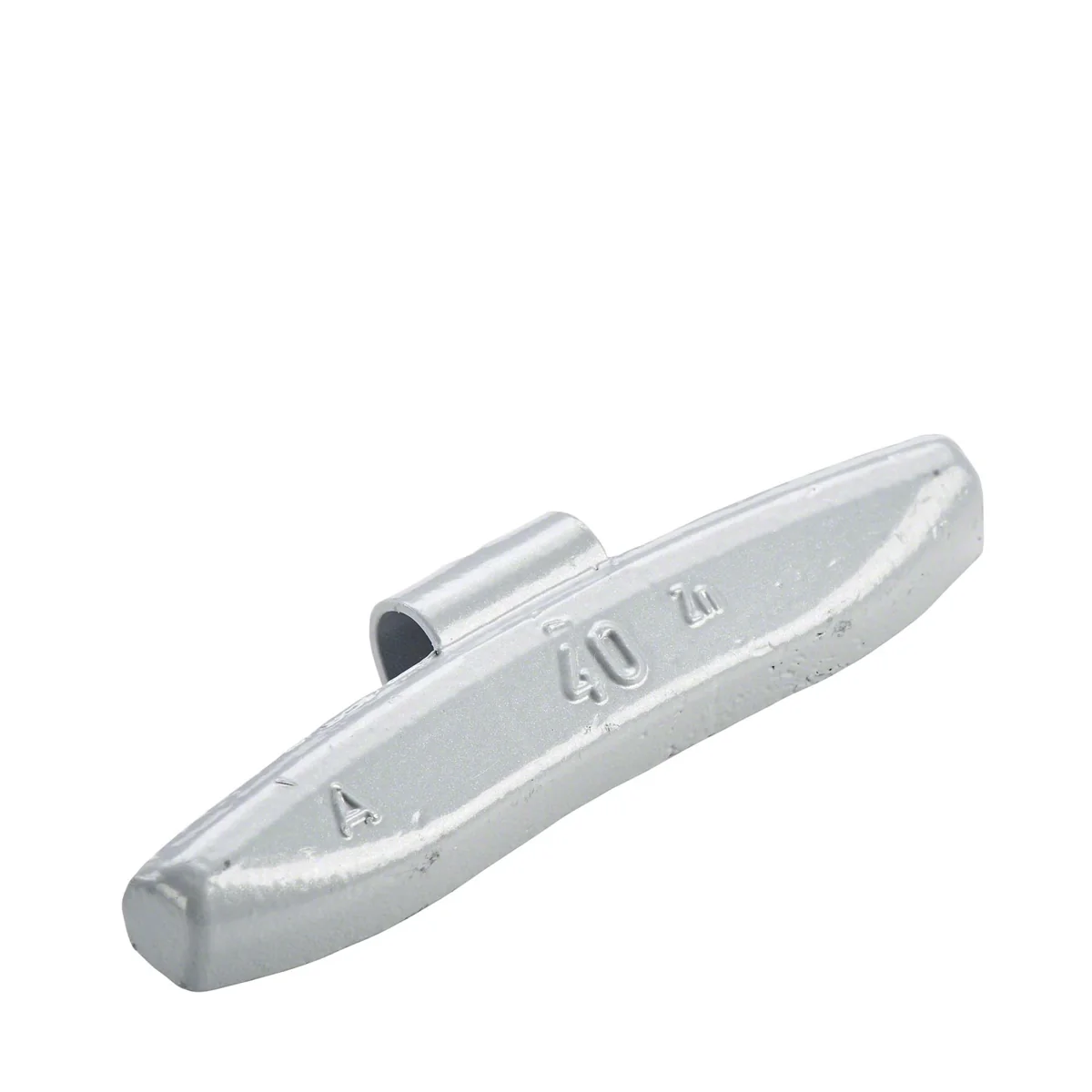 Wegmann Kucani uteg - tip 63, 40 g, cink, srebrna