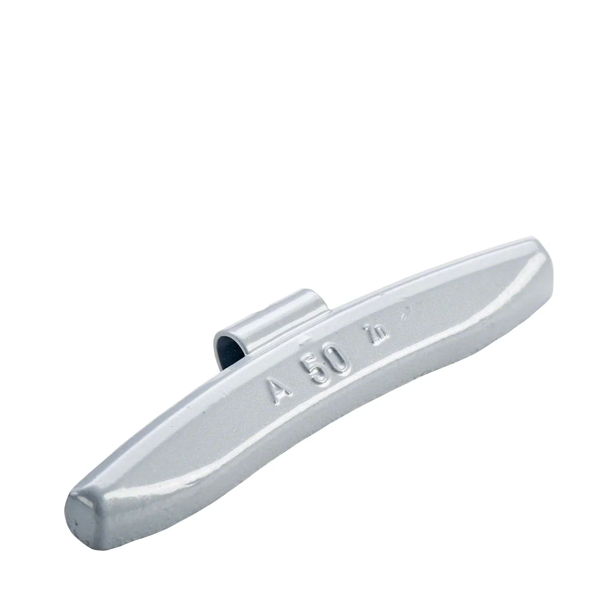 Wegmann Kucani uteg - tip 63, 50 g, cink, srebrna
