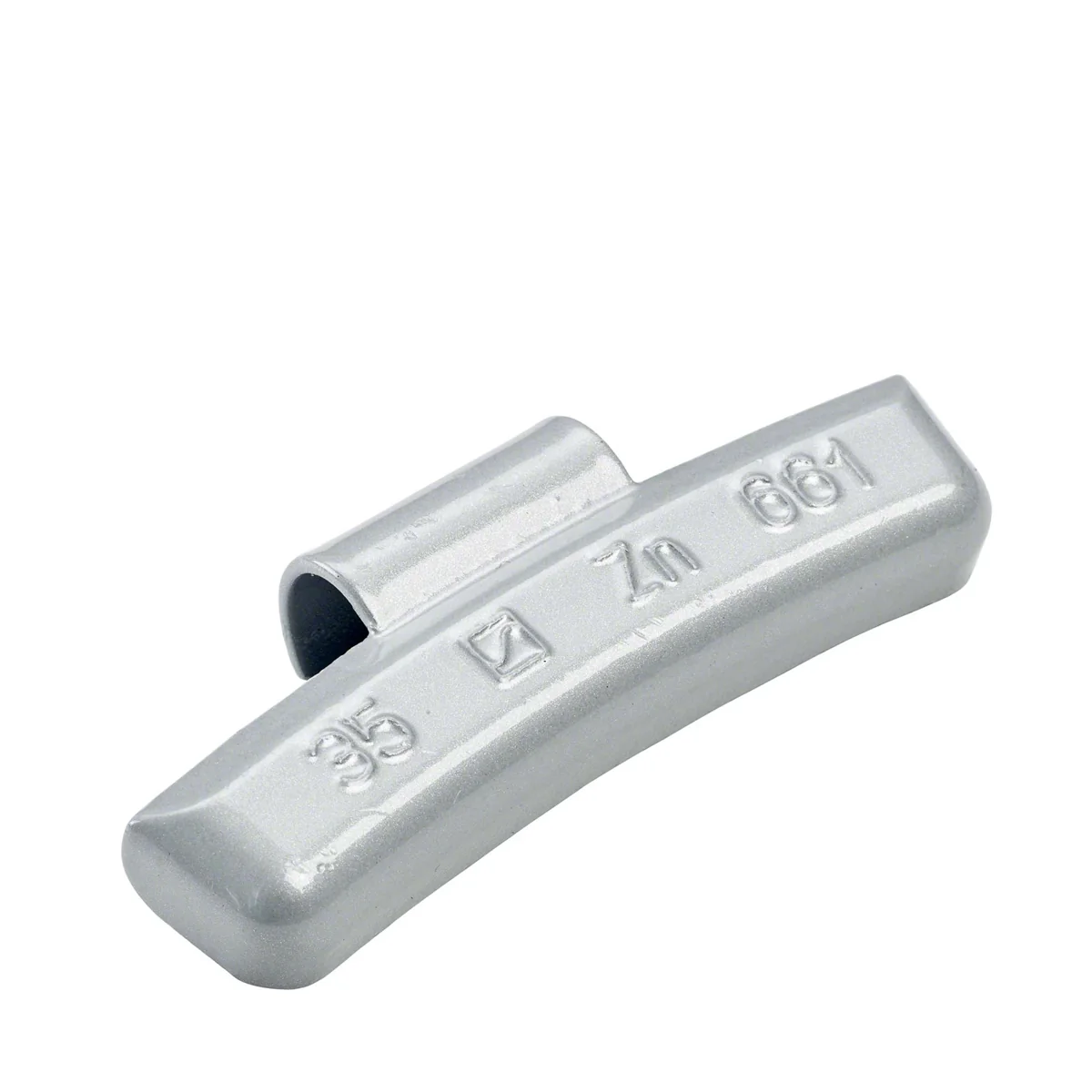 Wegmann Kucani uteg - tip 661, 35 g, cink, srebrna