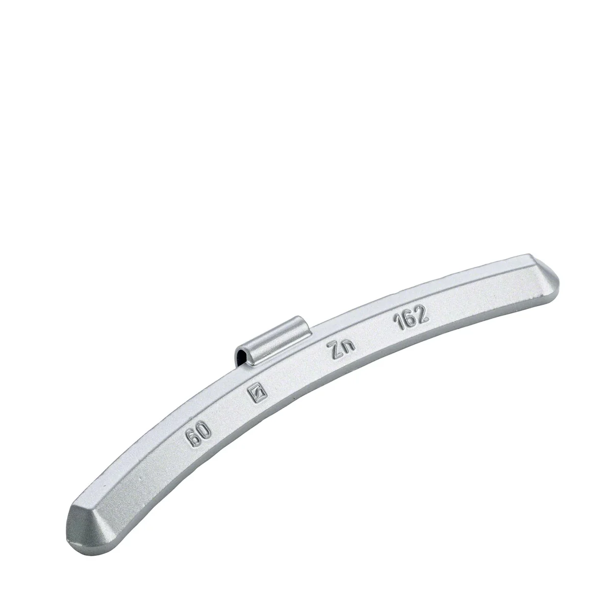Wegmann Kucani uteg - tip 162, 60 g, cink, srebrna