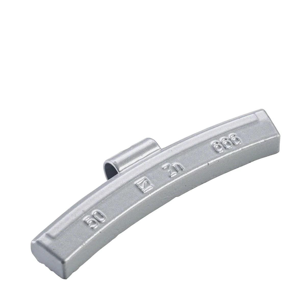 Wegmann Kucani uteg - tip 666, 50 g, cink, srebrna