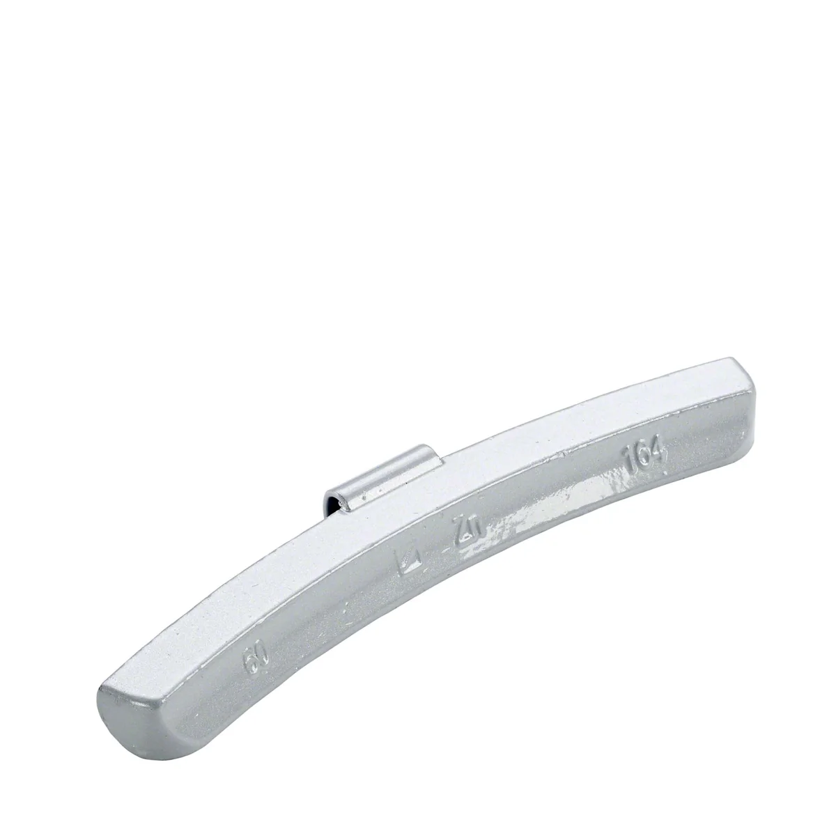 Wegmann Kucani uteg - tip 164, 60 g, cink, srebrna