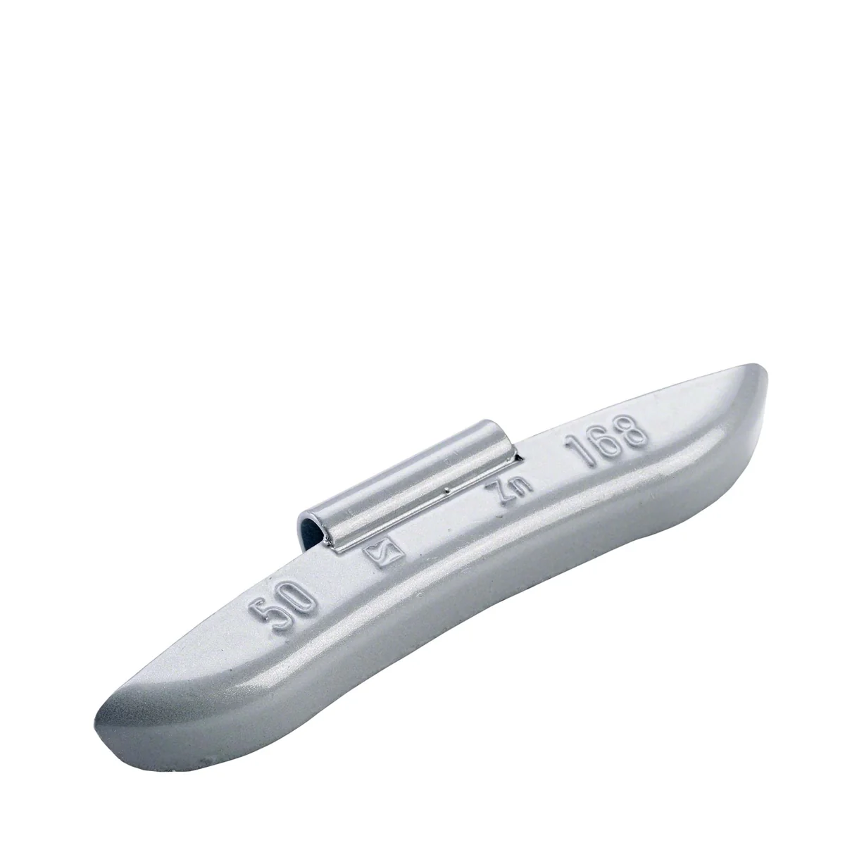 Wegmann Kucani uteg - tip 168, 50 g, cink, srebrna