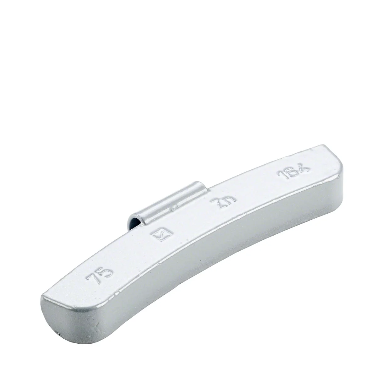 Wegmann Kucani uteg - tip 164, 75 g, cink, srebrna
