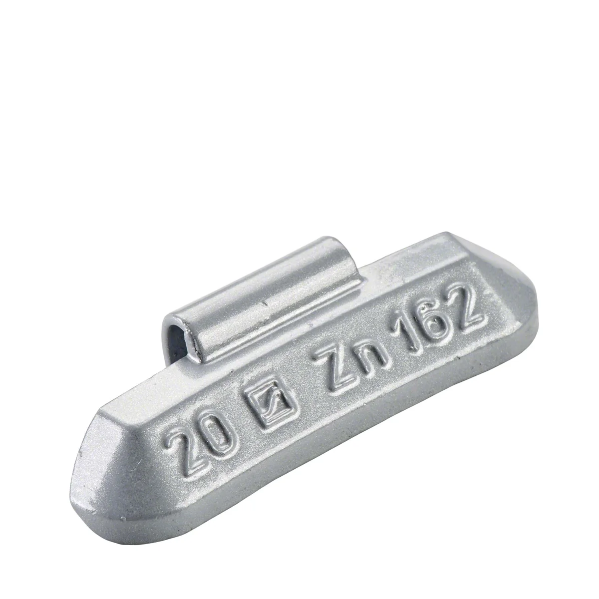 Wegmann Kucani uteg - tip 162, 20 g, cink, srebrna