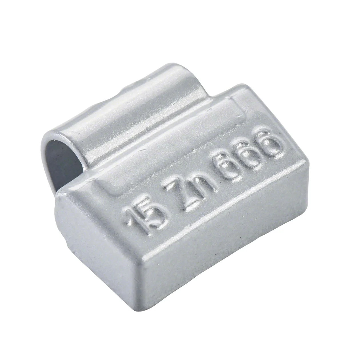 Wegmann Kucani uteg - tip 666, 15 g, cink, srebrna