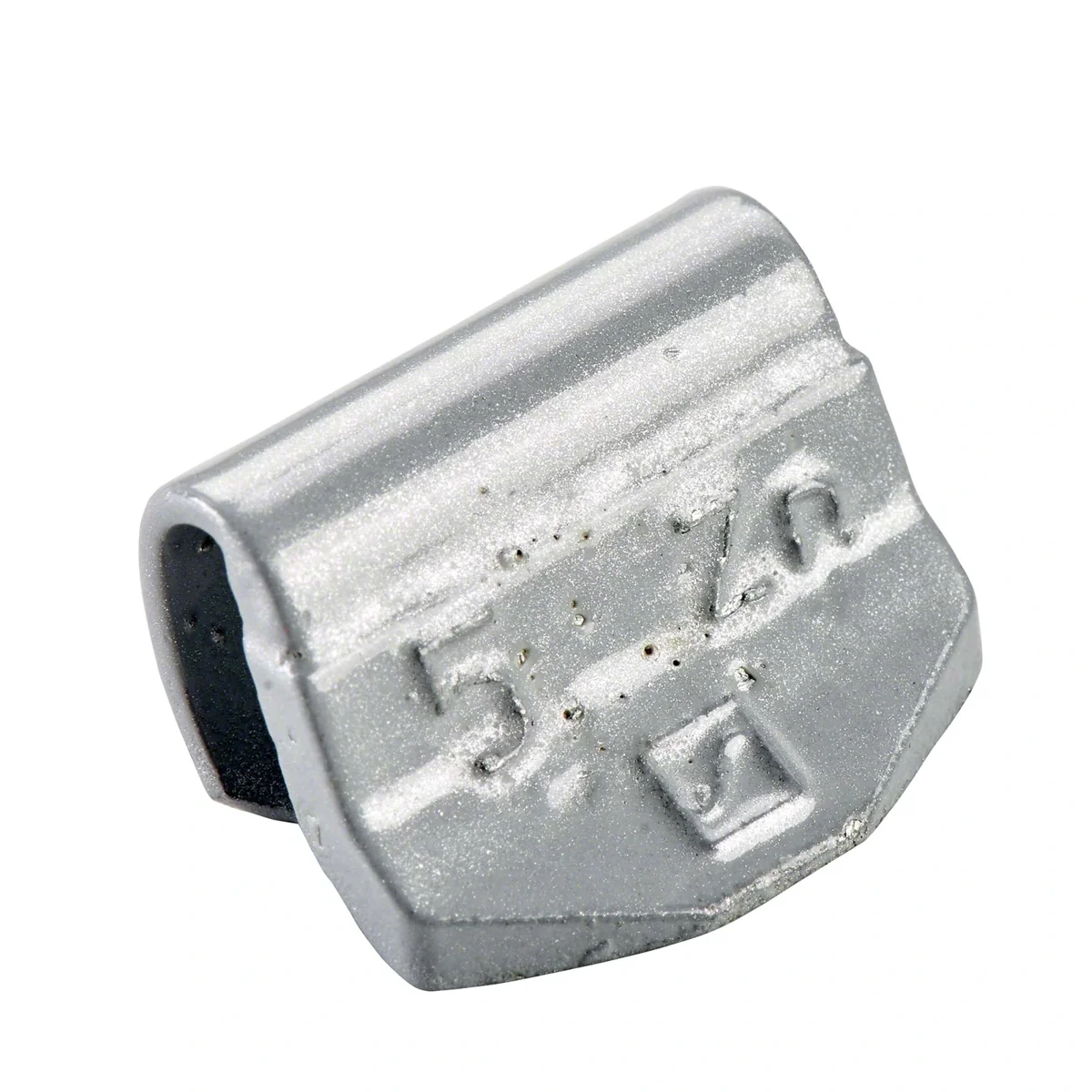 Wegmann Kucani uteg - tip 162, 5 g, cink, srebrna