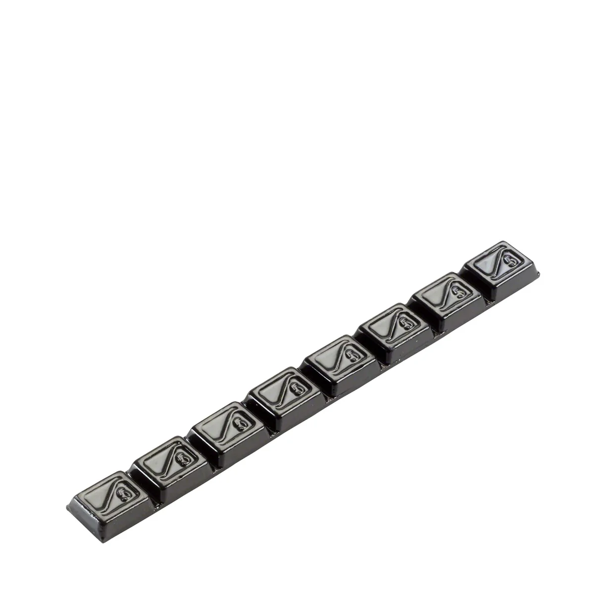 Wegmann Samoljepljivi uteg - tip 706, 40 g, olovo, crna