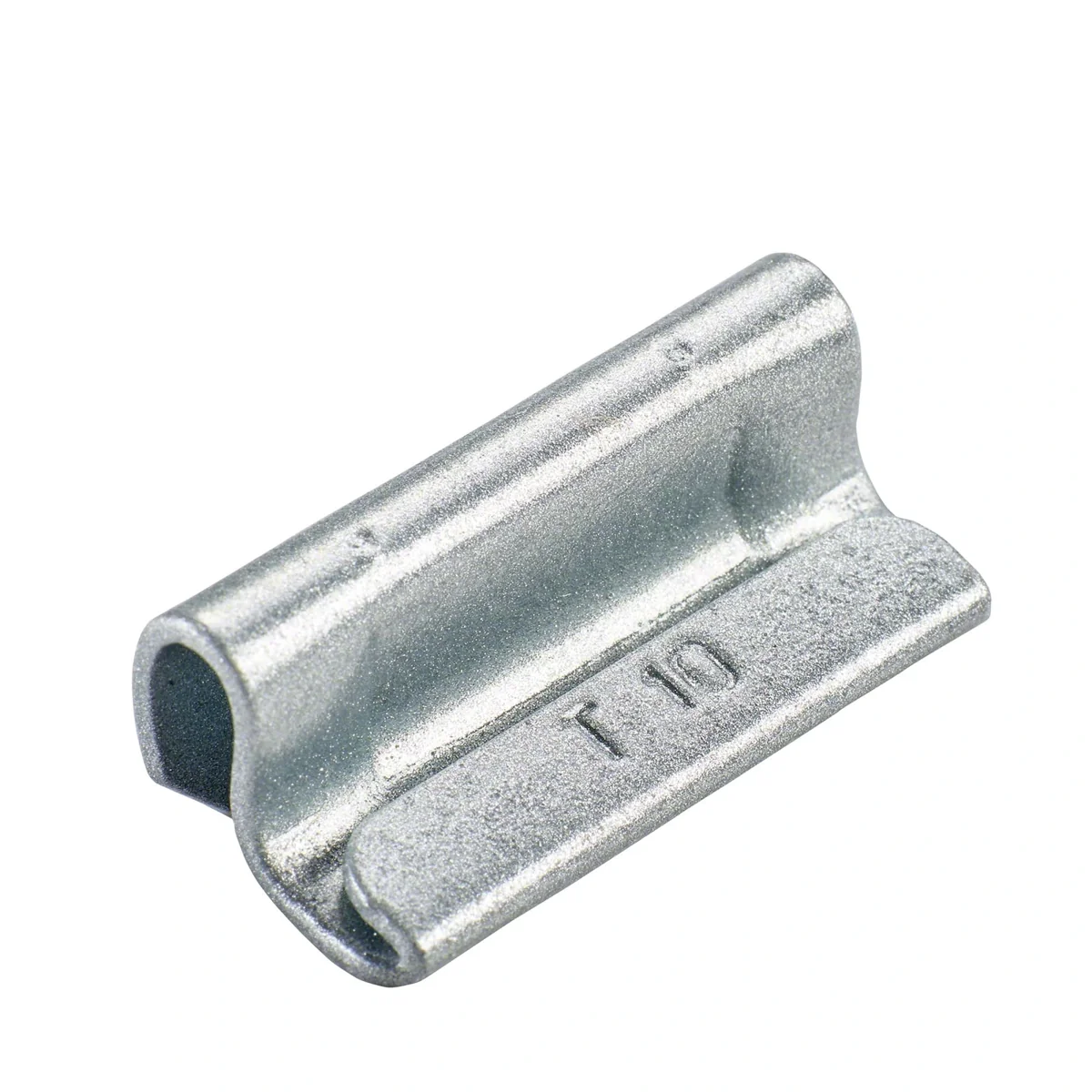 Wegmann Kucani uteg - tip 187, 10 g, čelik, srebrna