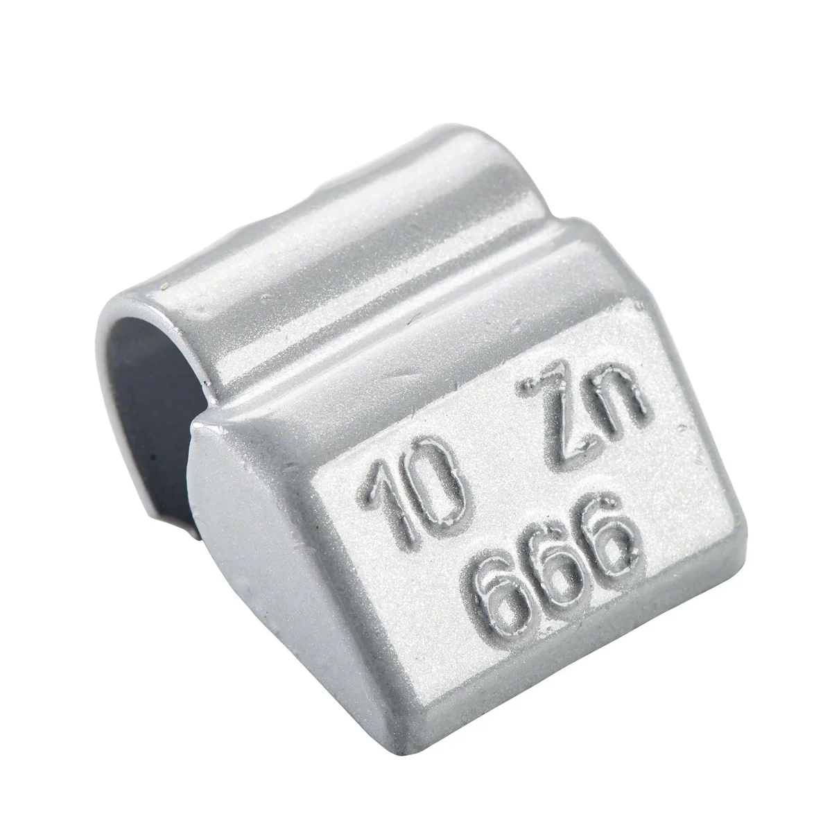 Wegmann Kucani uteg - tip 666, 10 g, cink, srebrna