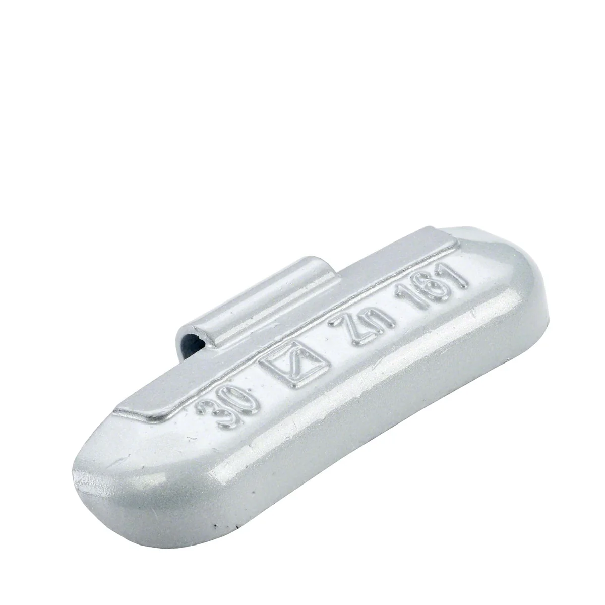Wegmann Kucani uteg - tip 161, 30 g, cink, srebrna