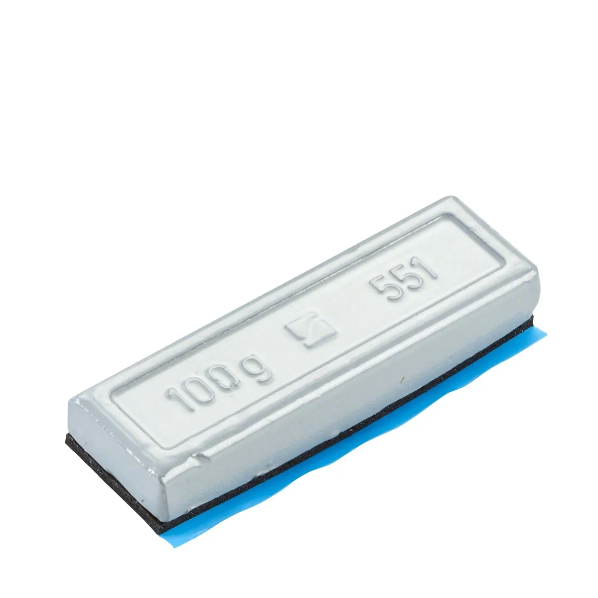 Wegmann Samoljepljivi uteg - tip 551, 100 g, olovo, srebrna