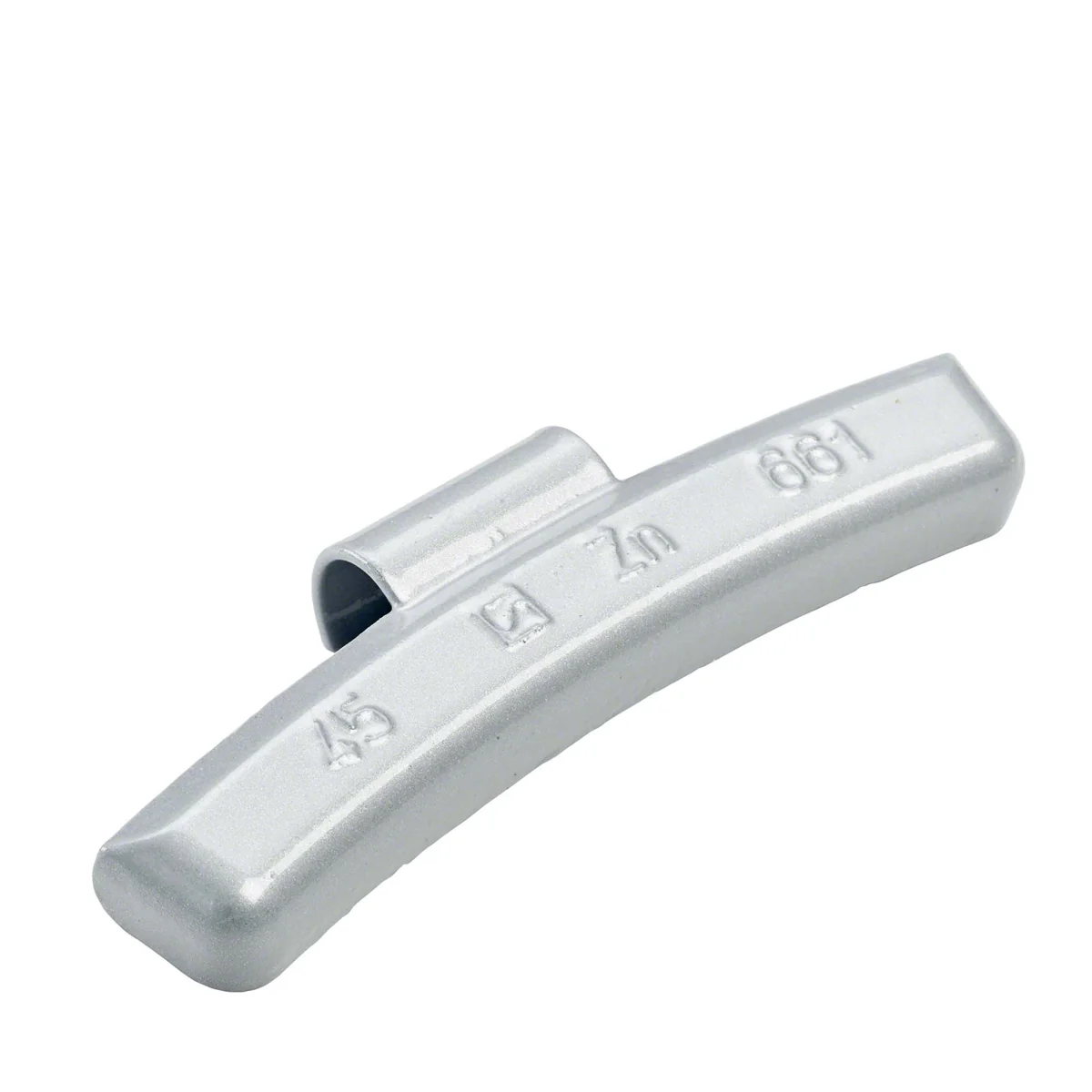 Wegmann Kucani uteg - tip 661, 45 g, cink, srebrna