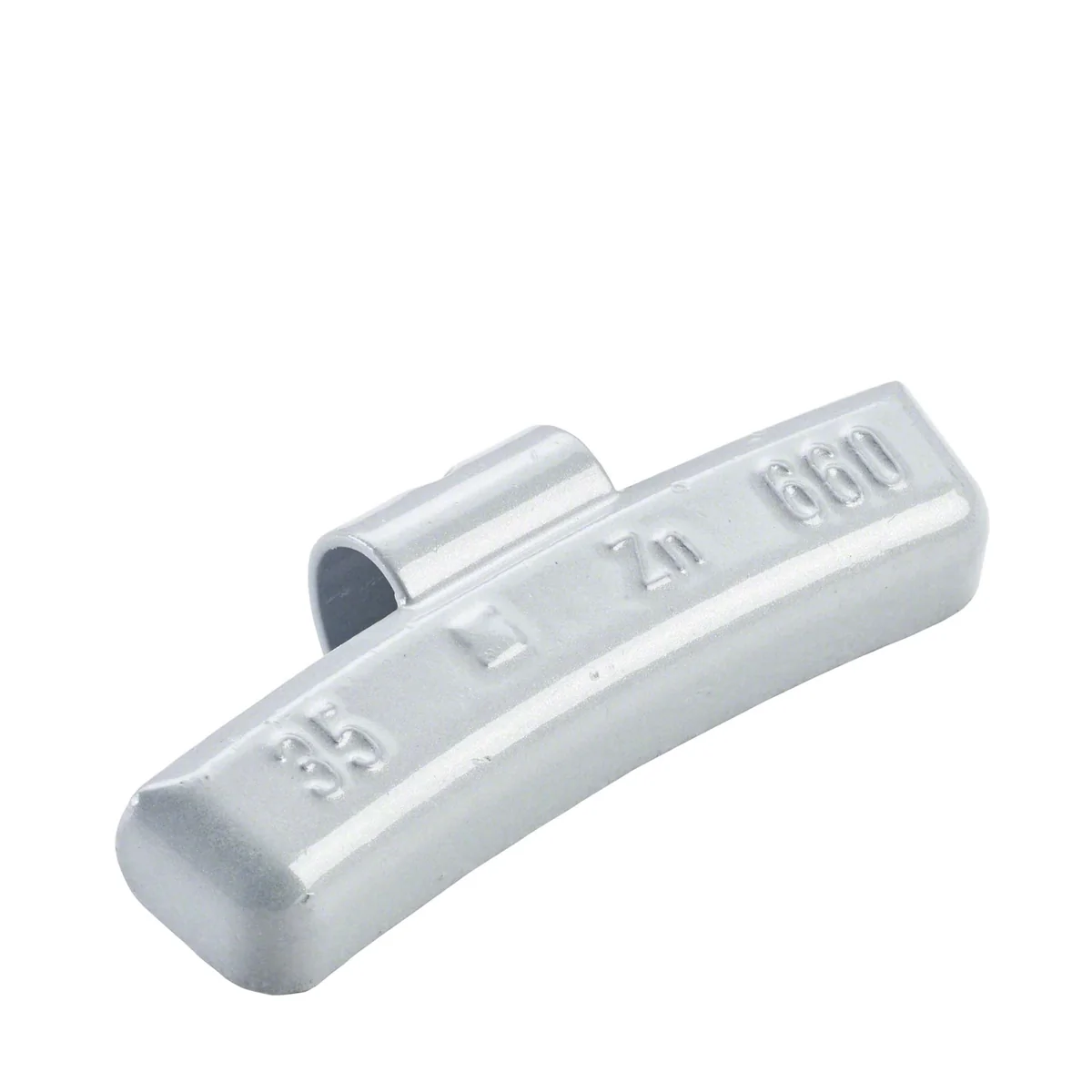 Wegmann Kucani uteg - tip 660, 35 g, cink, srebrna