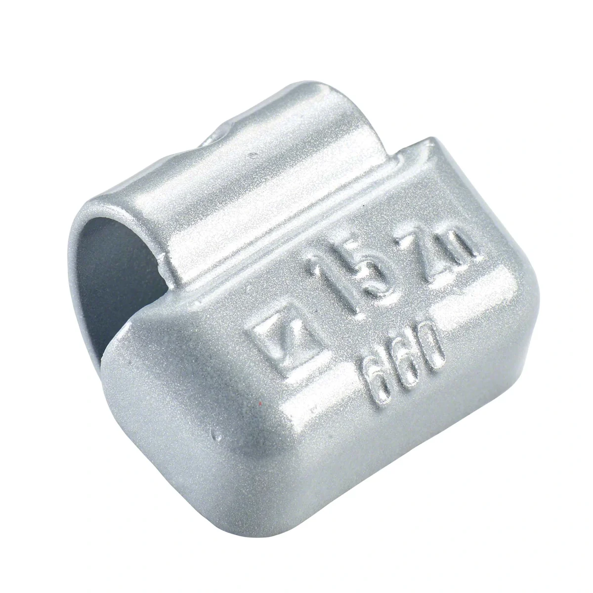 Wegmann Kucani uteg - tip 660, 15 g, cink, srebrna