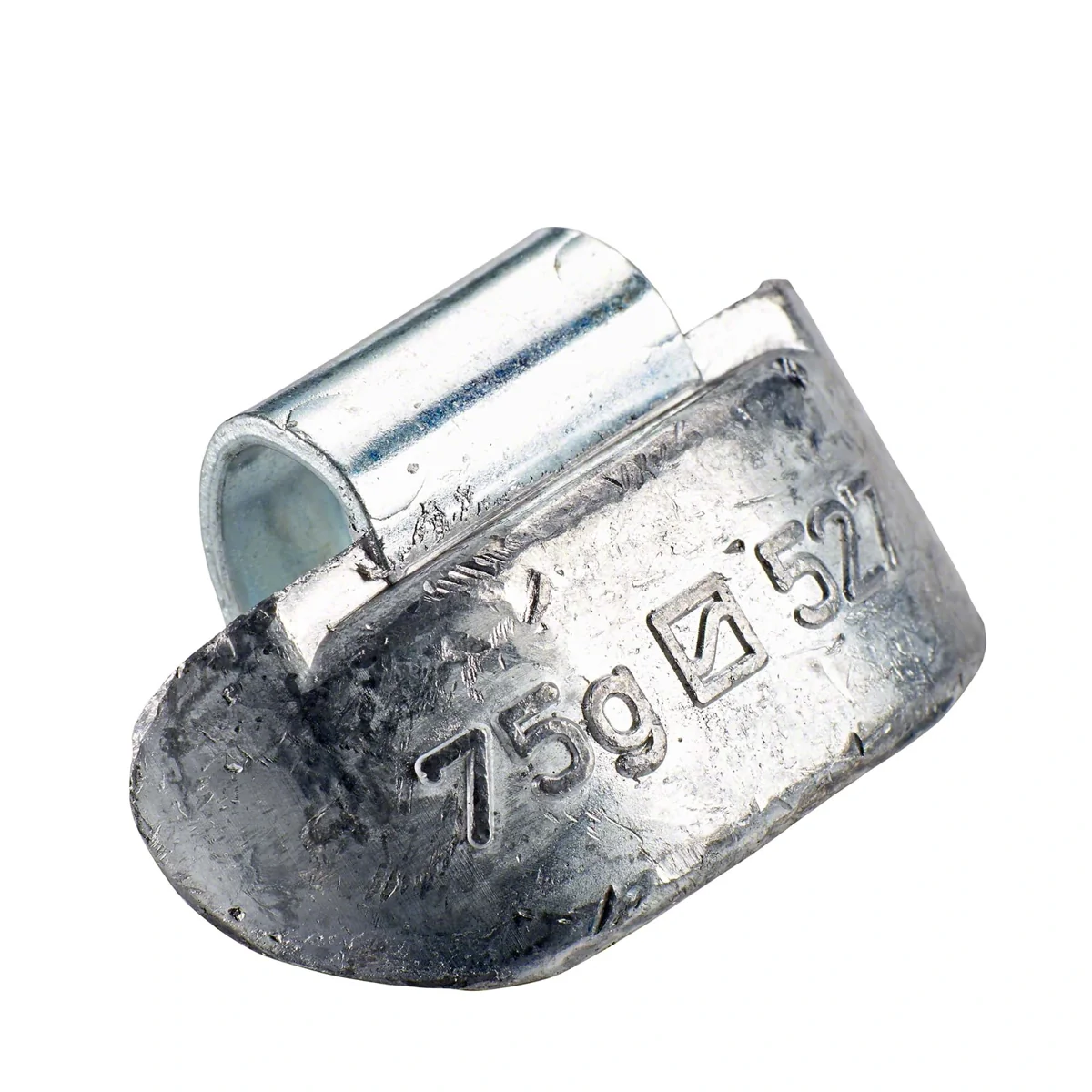 Wegmann Kucani uteg - tip 527, 75 g, olovo, siva