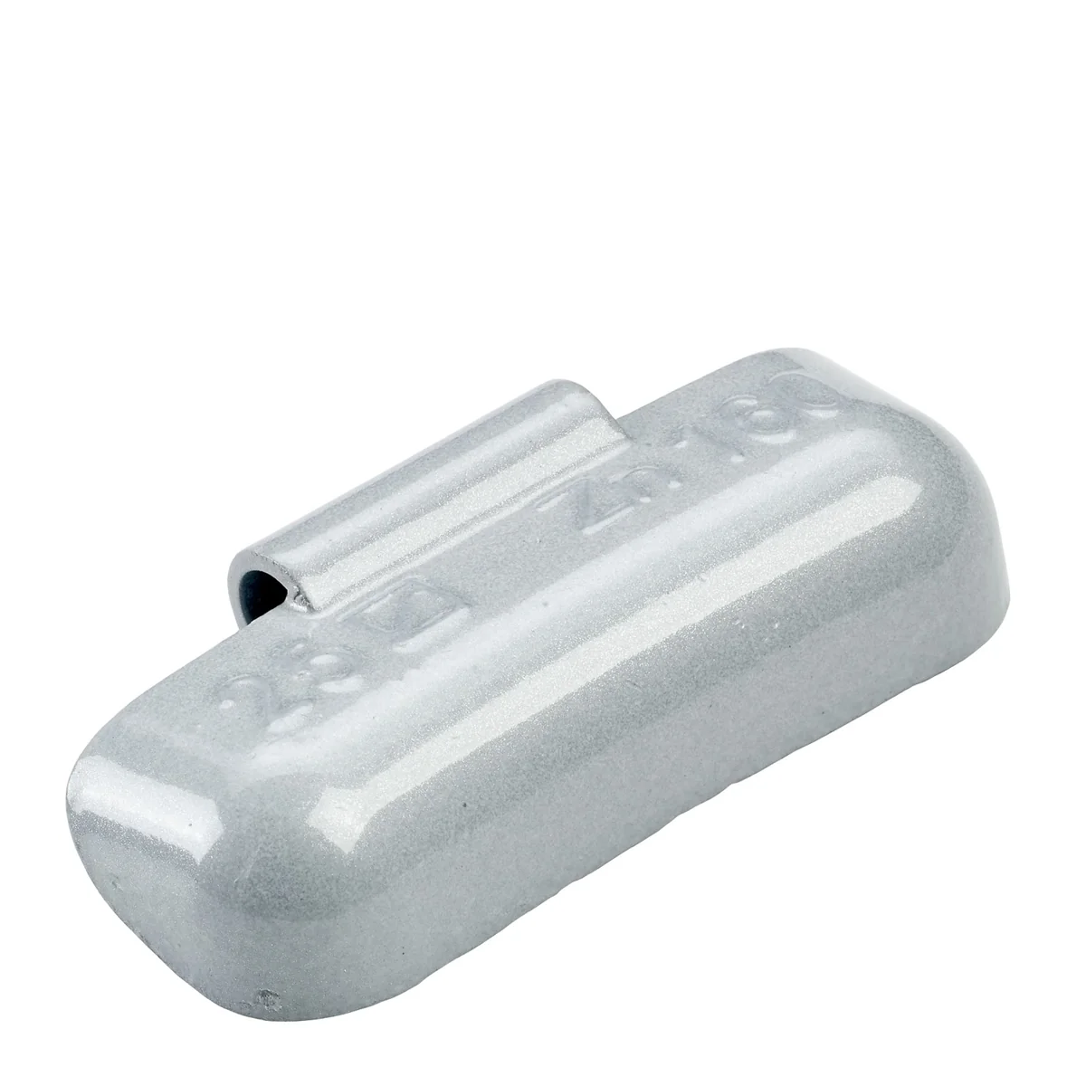 Wegmann Kucani uteg - tip 160, 25 g, cink, srebrna