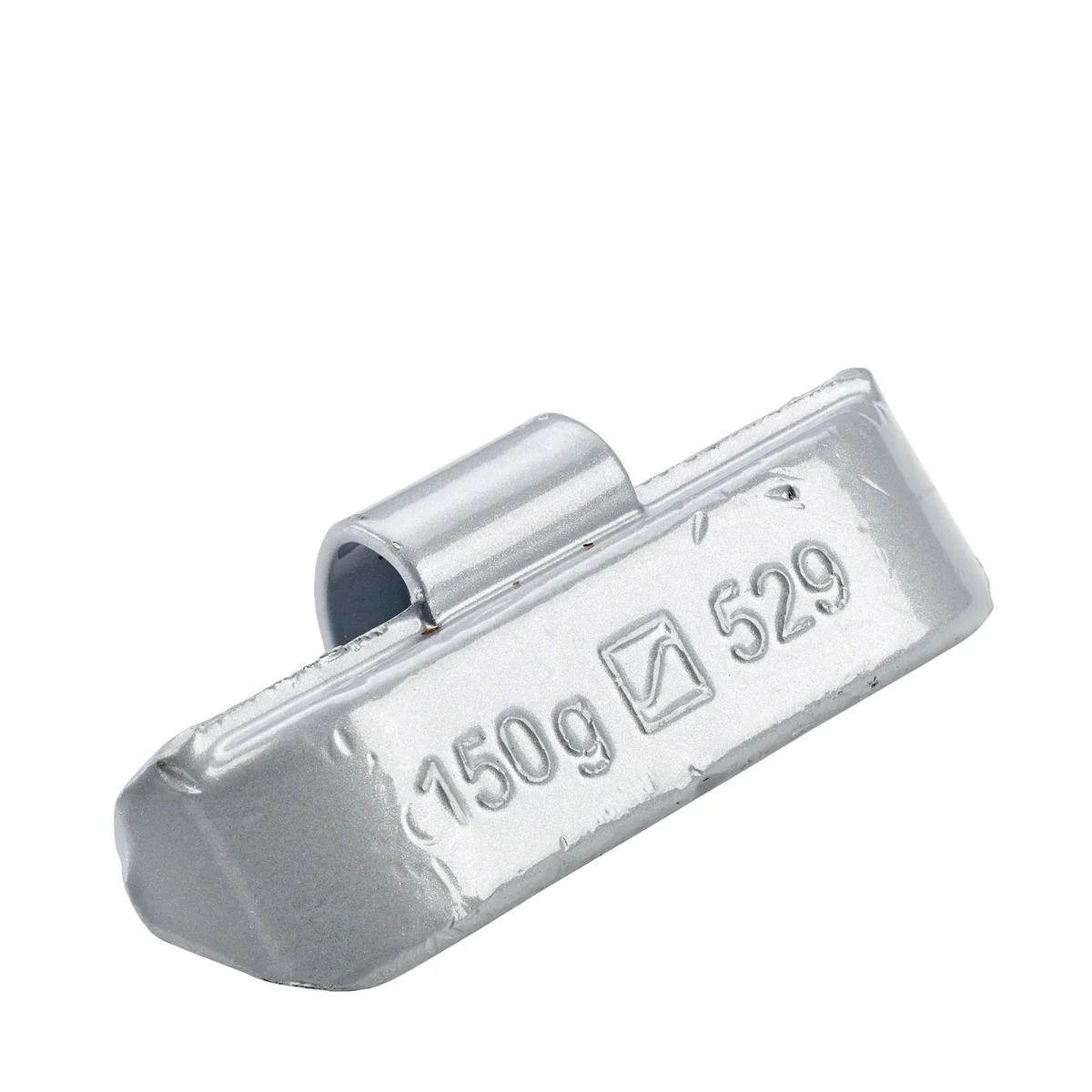 Wegmann Kucani uteg - tip 529, 150 g, olovo, srebrna