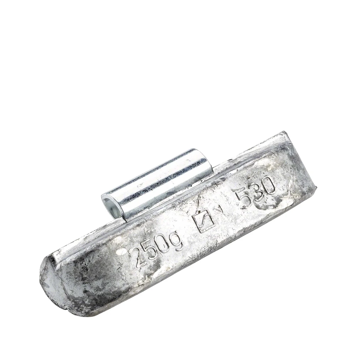 Wegmann Kucani uteg - tip 530, 250 g, olovo, siva