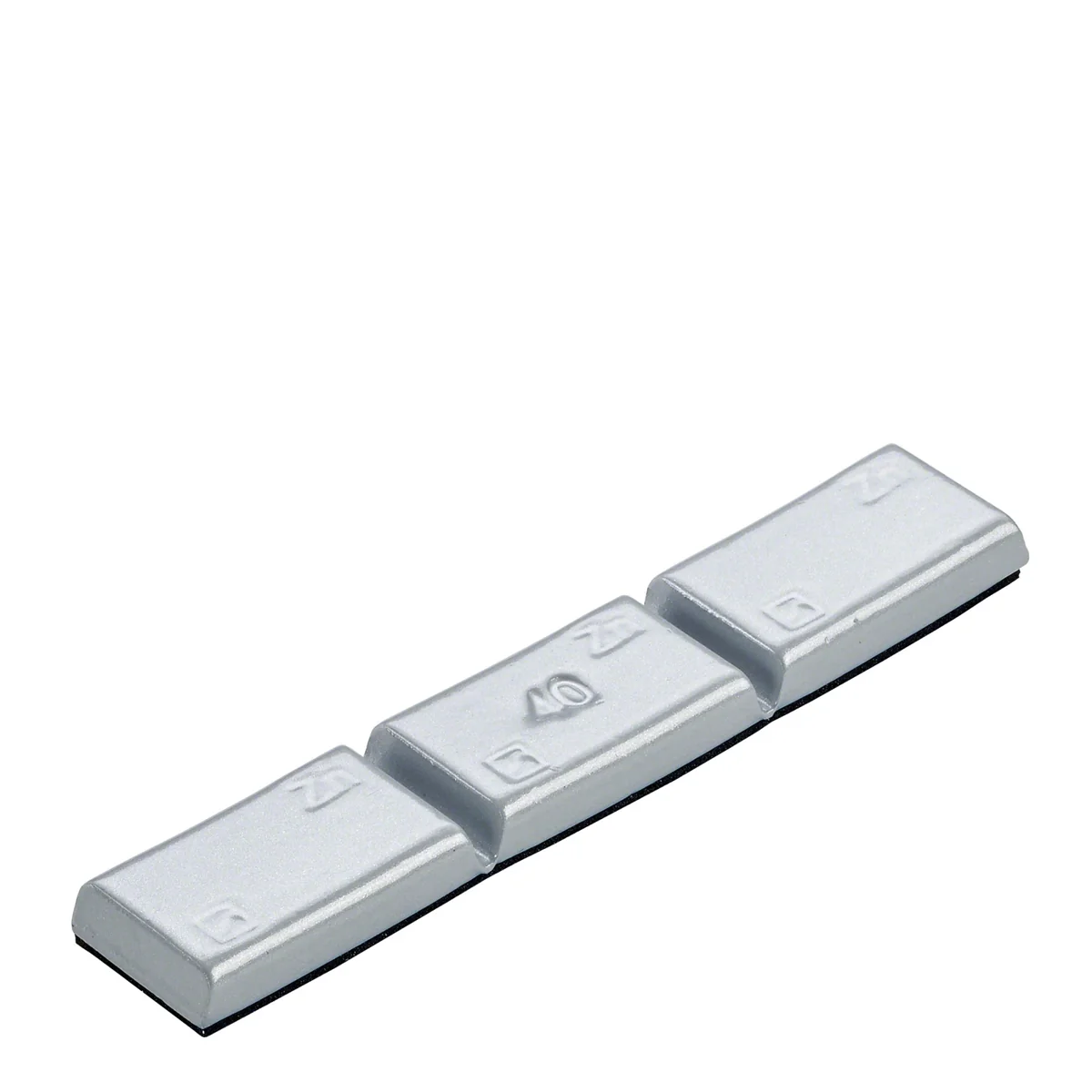 Wegmann Samoljepljivi uteg - tip 390, 40 g, cink, srebrna