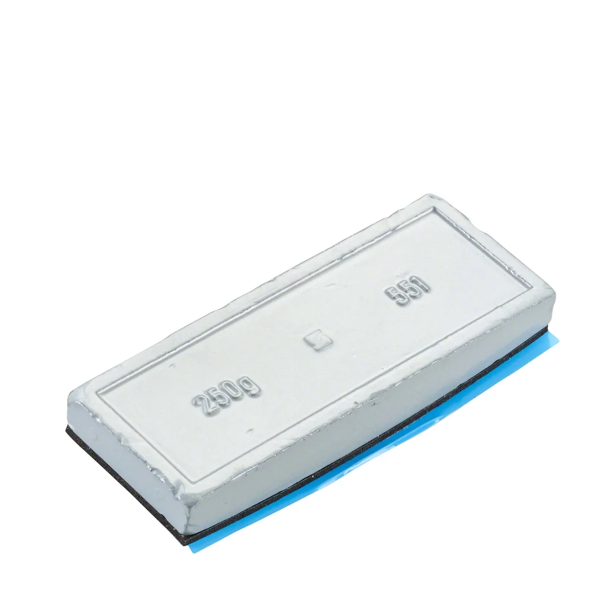 Wegmann Samoljepljivi uteg - tip 551, 250 g, olovo, srebrna