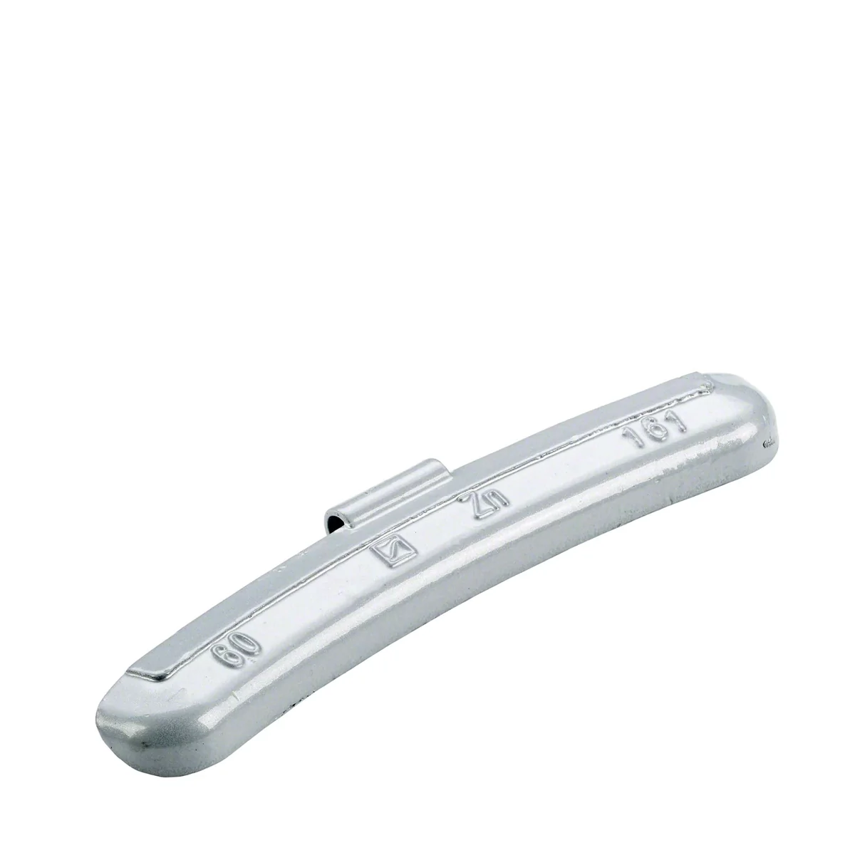 Wegmann Kucani uteg - tip 161, 60 g, cink, srebrna