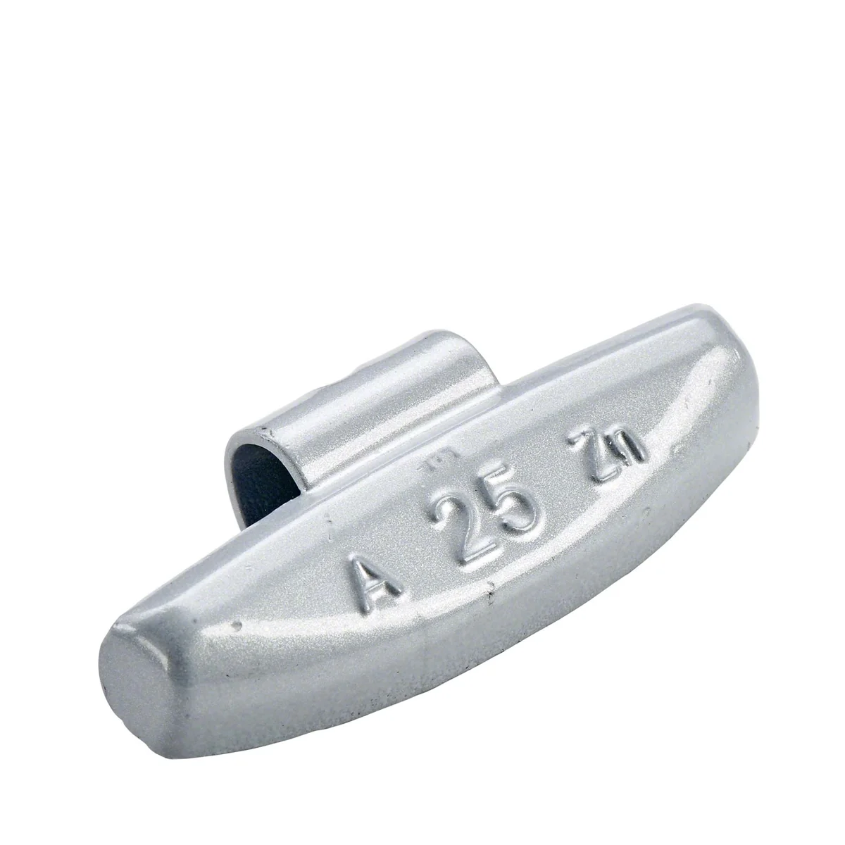 Wegmann Kucani uteg - tip 63, 25 g, cink, srebrna