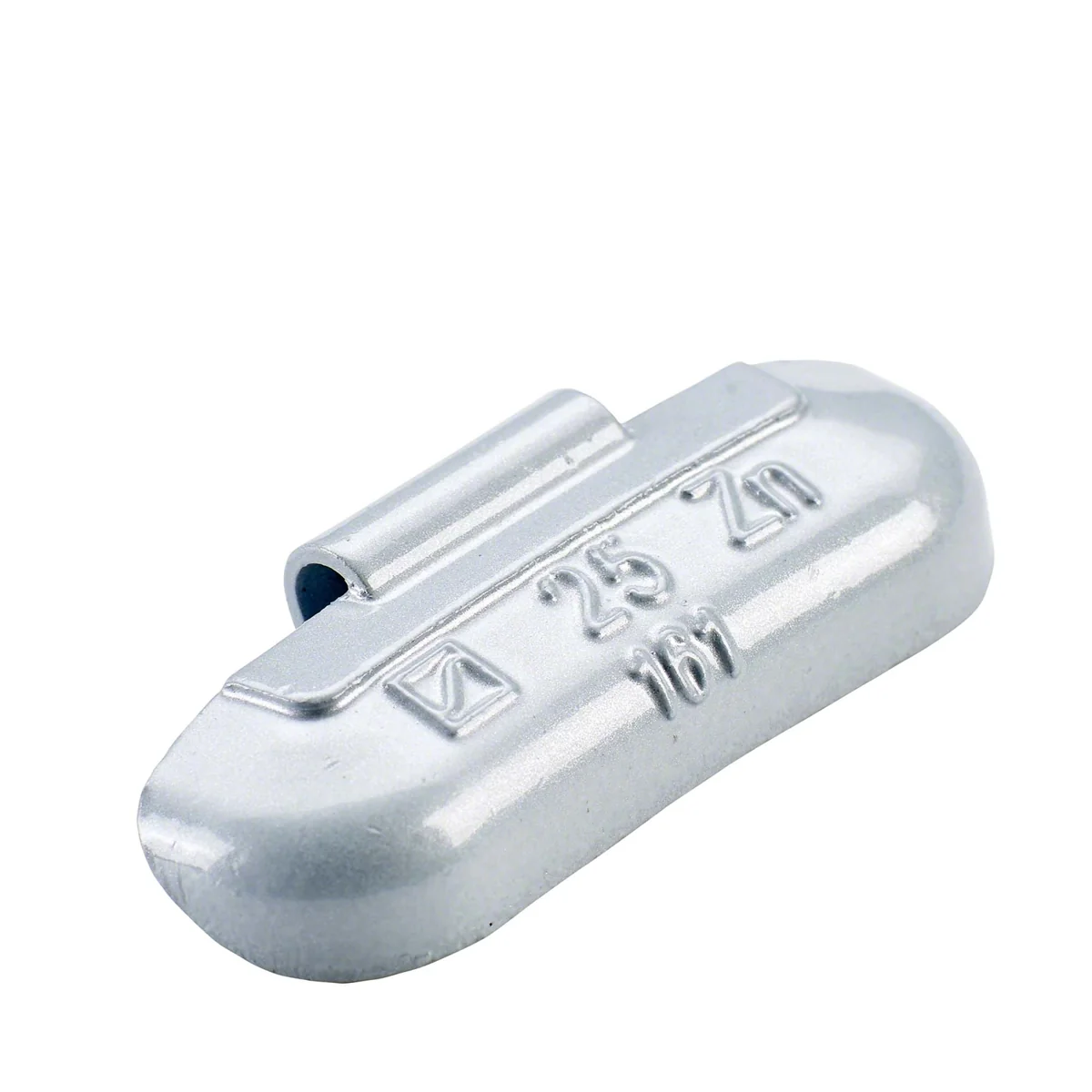 Wegmann Kucani uteg - tip 161, 25 g, cink, srebrna